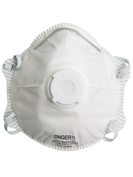 Masque papier pliable FFP1 (Boite de 20) SINGER SAFETY - Masques papier  sans valve - Singer Safety 