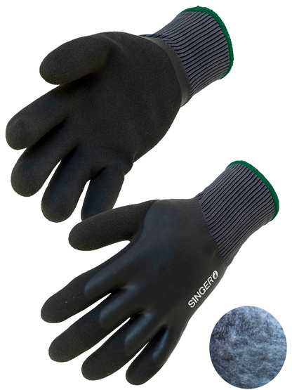 Gants maitrise cuir E.P.I Singer contre froid Taille 10 - 56GYPA-10