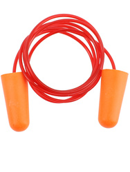 Bouchons d'oreille PU orange. SNR 38dB.Boîtes distributrices de 200 paires